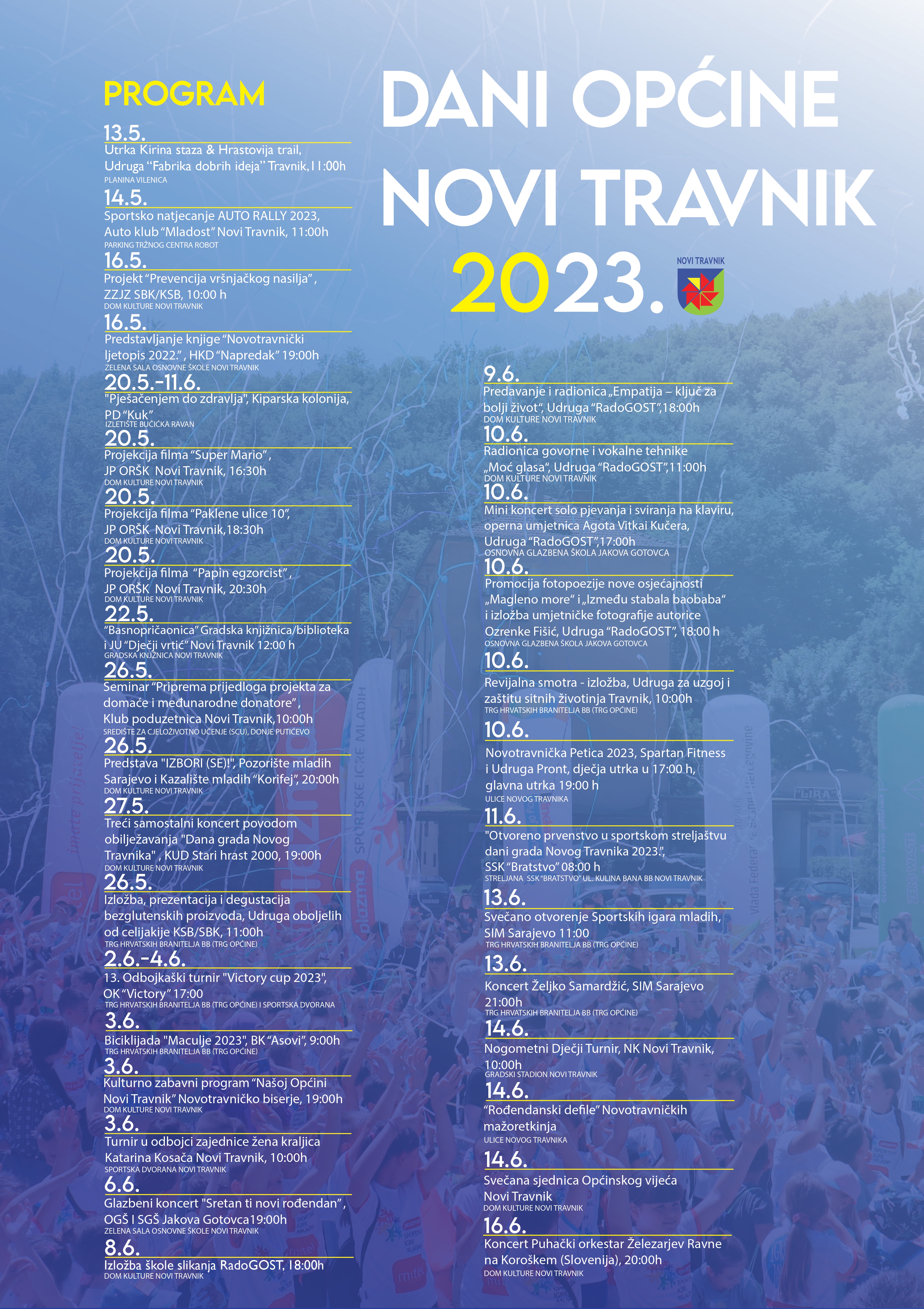 Dani općine Novi Travnik 2023 plakat pages to jpg 0001